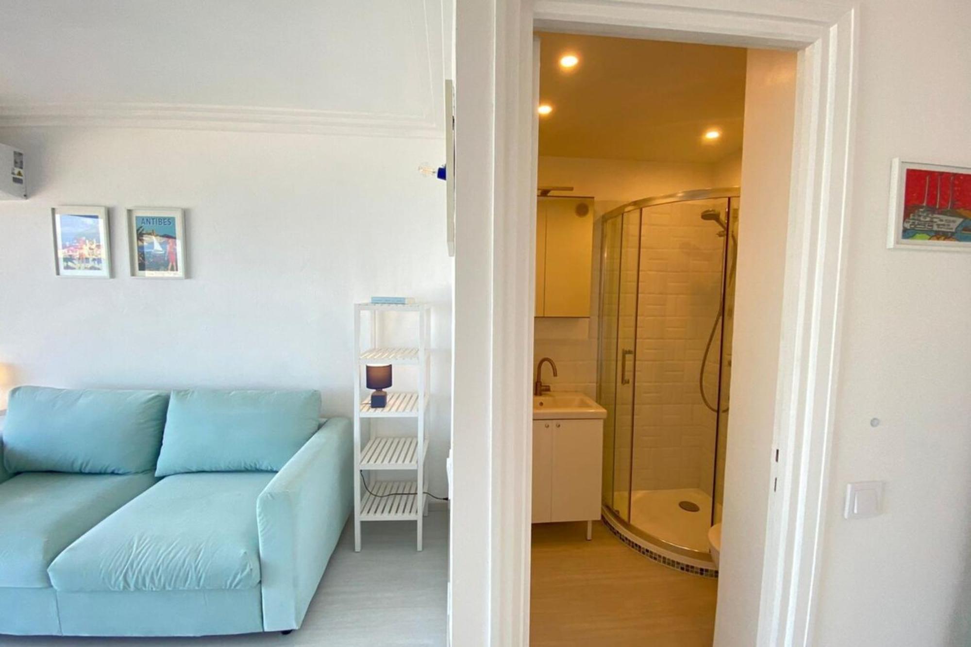 06At1 - Cosy Seaside Studio In An Ideal Location 昂蒂布 外观 照片