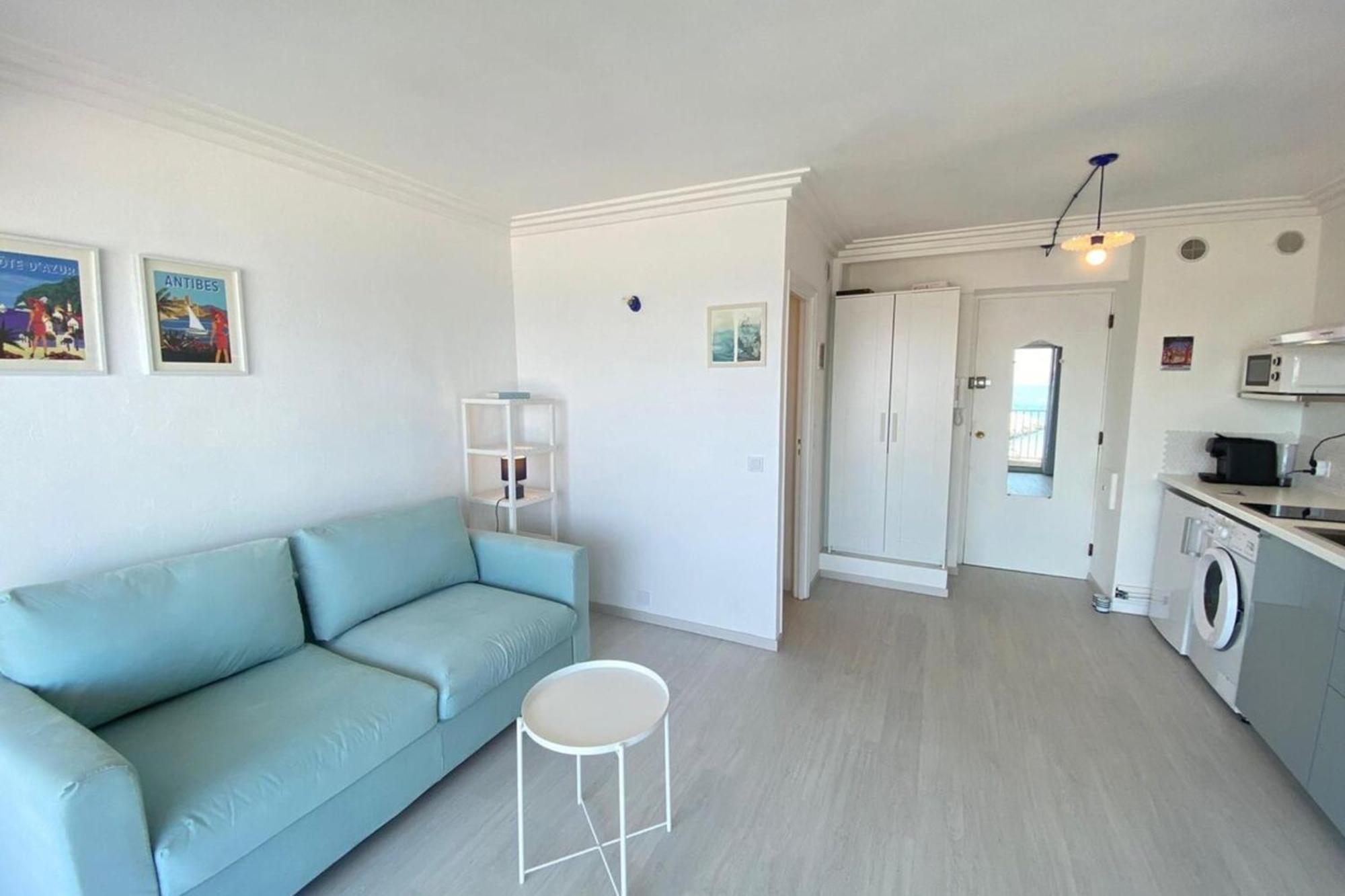 06At1 - Cosy Seaside Studio In An Ideal Location 昂蒂布 外观 照片