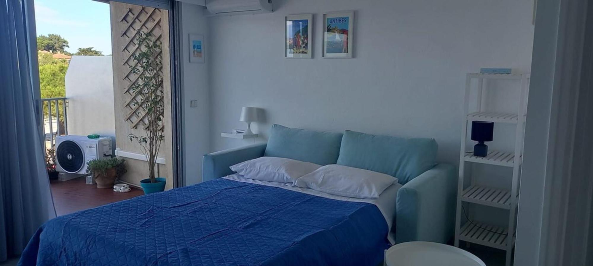 06At1 - Cosy Seaside Studio In An Ideal Location 昂蒂布 外观 照片